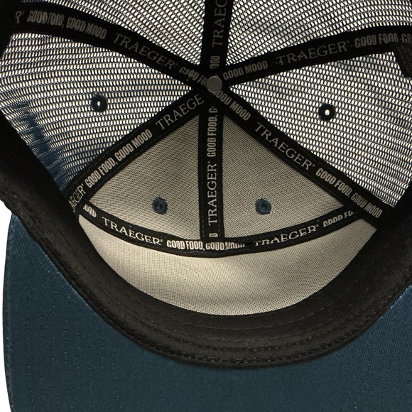 Traeger Pellet Grills Pukka Teal Hat Snapback Cap RARE Fish - Picture 9 of 11